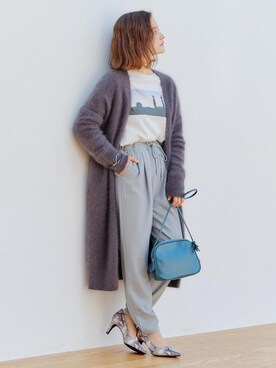 藤野（fujino）さん（レディース・152cm）の冬コーディネート