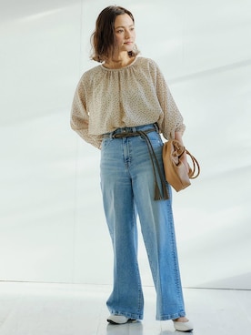 藤野（fujino）さん（レディース・152cm）の冬コーディネート