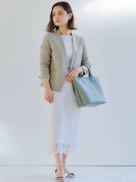 藤野（fujino）さん（レディース・152cm）の冬コーディネート