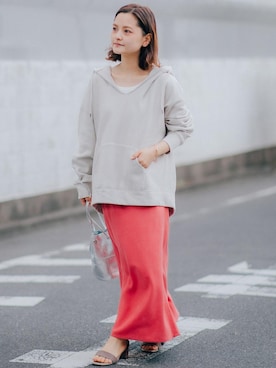 藤野（fujino）さん（レディース・152cm）の春コーディネート