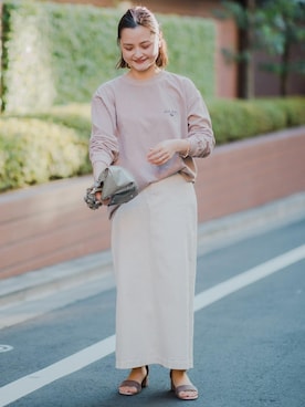 藤野（fujino）さん（レディース・152cm）の春コーディネート