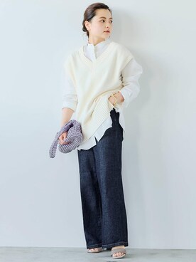 藤野（fujino）さん（レディース・152cm）の春コーディネート