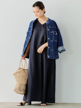 「一押しのアウタースタイル」｜藤野（fujino）さん（レディース・152cm）の春コーディネート