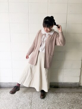 「SM2（エスエムツー）のアイテム（その他アウター）」を使った、00🍙さん（レディース・160cm）の春コーディネート