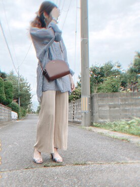 midoriさん（レディース・165cm）の夏コーディネート