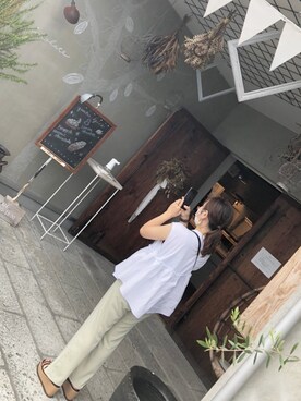 まるこさん（レディース・150cm）の夏コーディネート