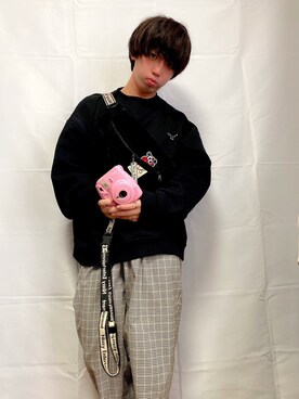 「Chillfar（チルファー）のアイテム」を使った、かーくんさん（メンズ・170cm）の秋コーディネート