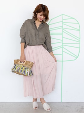 「スカーチョ」｜NBB STAFF 18さん（レディース・162cm）の冬コーディネート