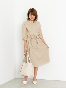 NBB STAFF 18さん(レディース・162cm)の冬コーディネート