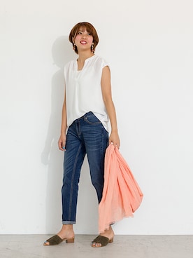 NBB STAFF 18さん（レディース・162cm）の冬コーディネート