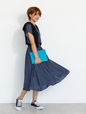 NBB STAFF 18さん（レディース・162cm）の春コーディネート