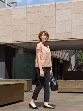 NBB STAFF 18さん（レディース・162cm）の春コーディネート