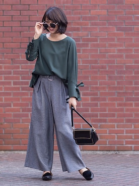 NBB STAFF 18さん（レディース・162cm）の夏コーディネート