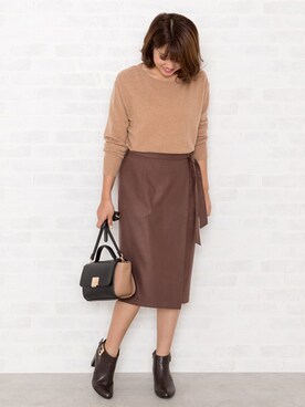 NBB STAFF 18さん（レディース・162cm）の秋コーディネート