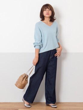 NBB STAFF 18さん（レディース・162cm）の秋コーディネート