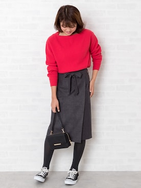 NBB STAFF 18さん（レディース・162cm）の秋コーディネート