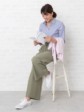 「トレンド」｜NBB STAFF 18さん（レディース・162cm）の冬コーディネート