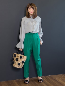 NBB STAFF 18さん（レディース・162cm）の春コーディネート