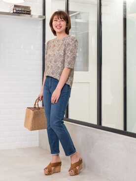 NBB STAFF 18さん(レディース・162cm)の春コーディネート