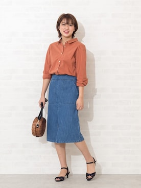 NBB STAFF 18さん（レディース・162cm）の春コーディネート