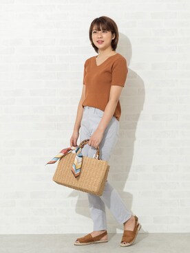NBB STAFF 18さん（レディース・162cm）の春コーディネート