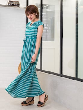 NBB STAFF 18さん（レディース・162cm）の春コーディネート