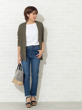 NBB STAFF 18さん（レディース・162cm）の春コーディネート