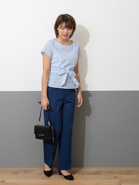 NBB STAFF 18さん（レディース・162cm）の春コーディネート