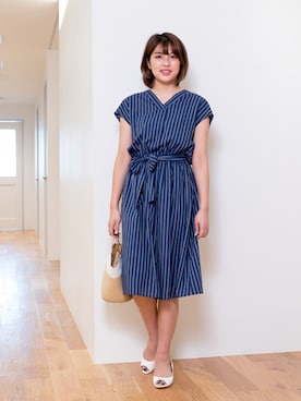 NBB STAFF 18さん（レディース・162cm）の春コーディネート