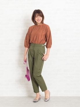 NBB STAFF 18さん（レディース・162cm）の夏コーディネート