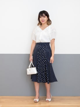 NBB STAFF 18さん（レディース・162cm）の春コーディネート