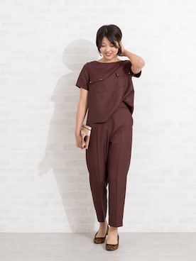 NBB STAFF 18さん（レディース・162cm）の夏コーディネート