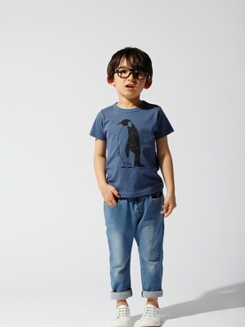 「D.fesense（ディーフェセンス）のアイテム」を使った、DADWAYさん（キッズ・110cm）の春コーディネート