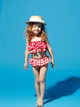 「アイテム（水着/着物・浴衣）」を使った、DADWAYさん（キッズ・110cm）の春コーディネート