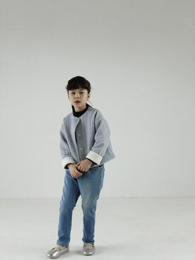 「アイテム（その他アウター）」を使った、DADWAYさん（キッズ・110cm）の秋コーディネート