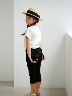 「D.fesense（ディーフェセンス）のアイテム（パンツ）」を使った、DADWAYさん（キッズ・110cm）の冬コーディネート