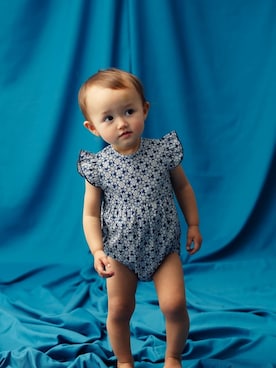 「アイテム（ロンパース）」を使った、DADWAYさん（キッズ・80cm）の春コーディネート