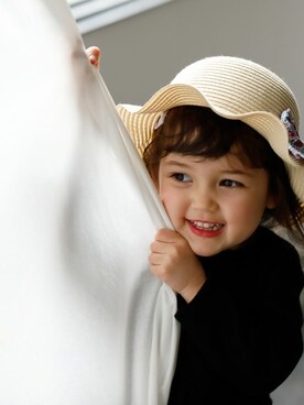 「おしゃれ」｜DADWAYさん（キッズ・110cm）の春コーディネート