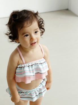 「アイテム（水着/着物・浴衣）」を使った、DADWAYさん（キッズ・80cm）の春コーディネート