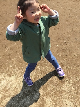 y .さん（キッズ・100cm）の春コーディネート