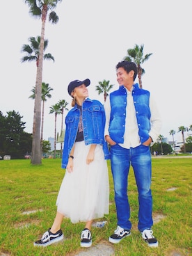 階上実穂さん（レディース・158cm）の秋コーディネート