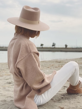 「Matisse（マティス）のアイテム」を使った、階上実穂さん（レディース・158cm）の秋コーディネート