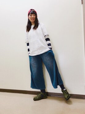 「SHAKA HIKER」｜yamamoさん（レディース・167cm）の冬コーディネート