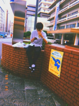 てれ(相互フォロー)さん（メンズ・177cm）の夏コーディネート