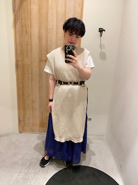 YASUKAさん（レディース・157cm）の春コーディネート