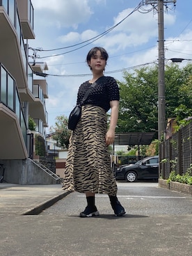 「NIKE」｜YASUKAさん（レディース・157cm）の夏コーディネート