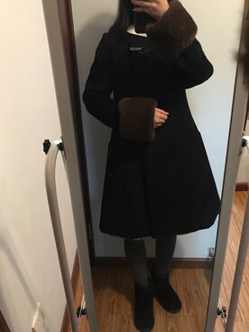 「La TOTALITE（ラトータリテ）のアイテム」を使った、菲非---さん（レディース・161cm）の冬コーディネート