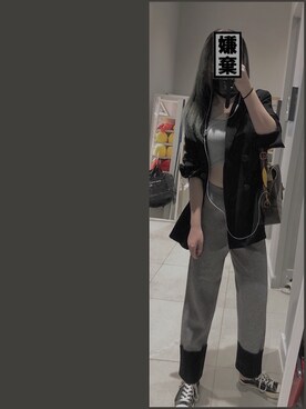 「アイテム（スリッポン）」を使った、杨啊啊啊不さん（レディース・157cm・20代）の春コーディネート