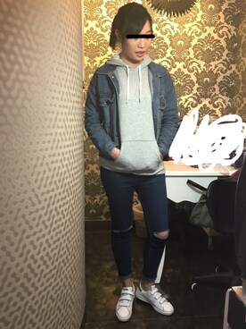 「stansmith」｜R.Y🌸さん（レディース・170cm）の冬コーディネート