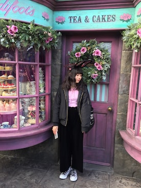 🍑momo🍑さん(レディース・160cm)の冬コーディネート